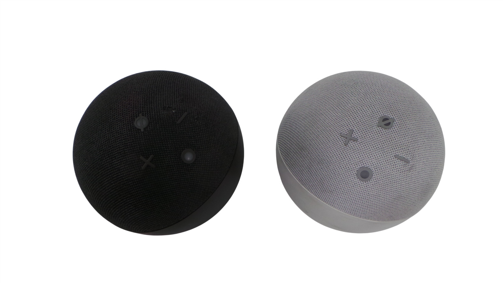 Lot of 2 Amazon Echo Dot Smart Speaker C2N6L4 & B7W64E- Free Shipping