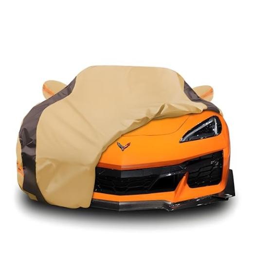 Car Cover Waterproof All Weather Compatible A Compatible with chevy Corvette