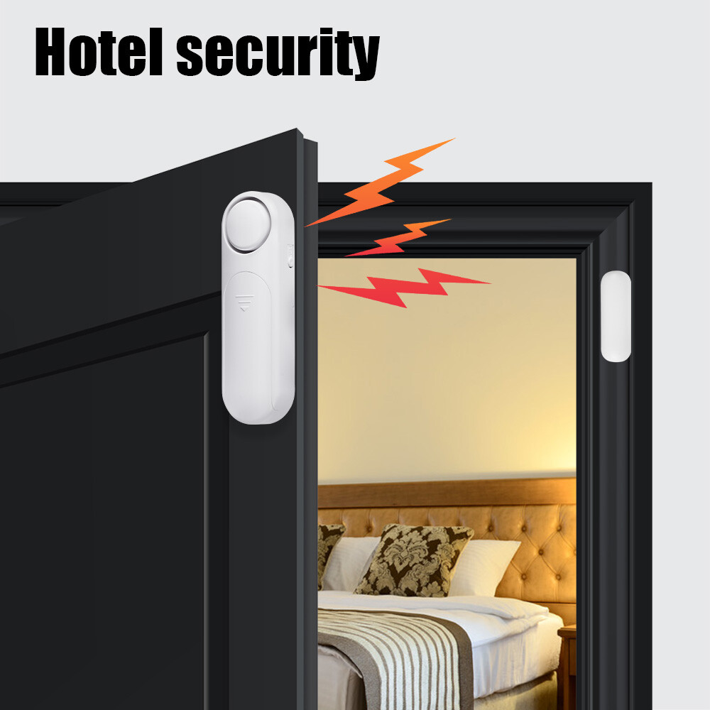 Home Security 120dB Wireless Window Door Alarm Sensor Remote Control Entry Chime