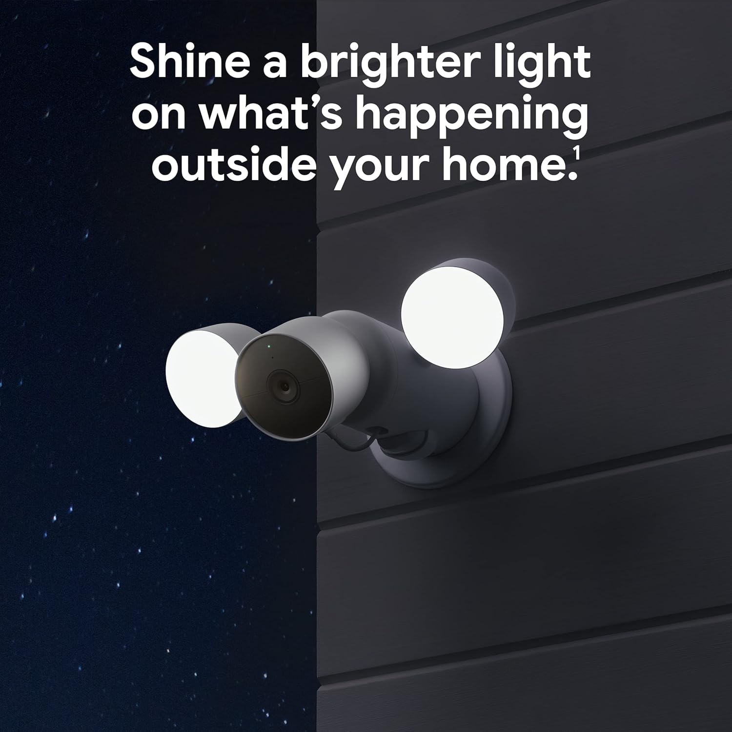 Google Nest Cam GA02411-US Floodlight Security Camera – White (Open Box)