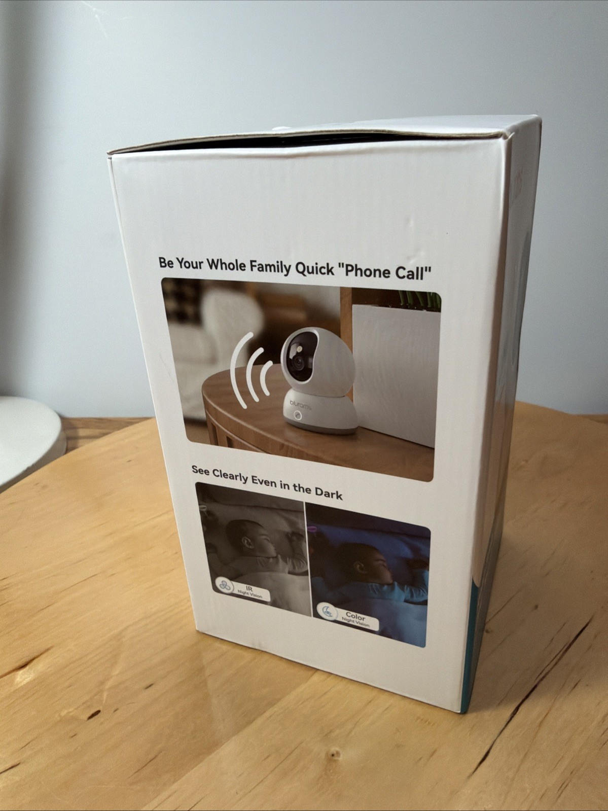 Blurams Lumi Indoor Security Camera w/ One-Touch Call 2K 360-Degree Tilt (A31C)