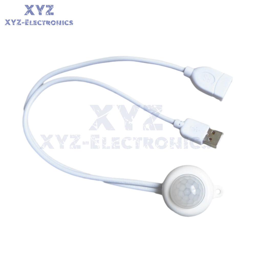 Infrared PIR Human Body Motion Sensor Switch DC 5V 12V 24V Switch DC/USB Head
