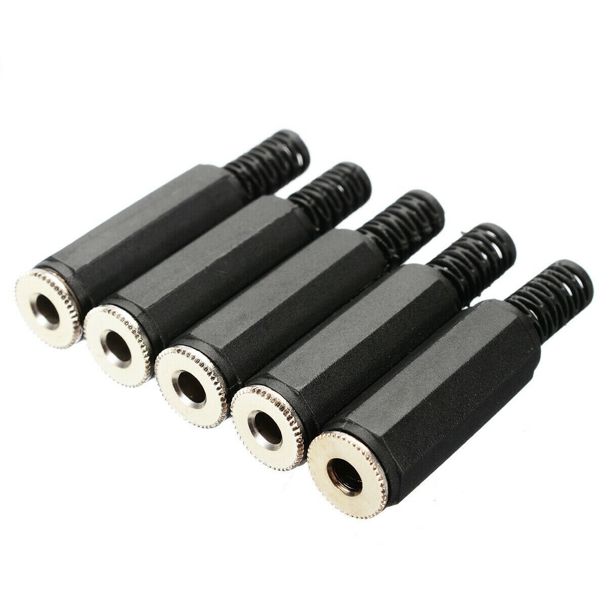 5 pcs Stereo Female 3.5mm Jack Plug Audio Adapter Socket Connector Solderable.