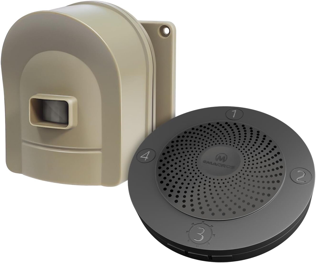 Driveway Wireless Alarm Alert System 1/4 Mile Security Motion Sensor Portable