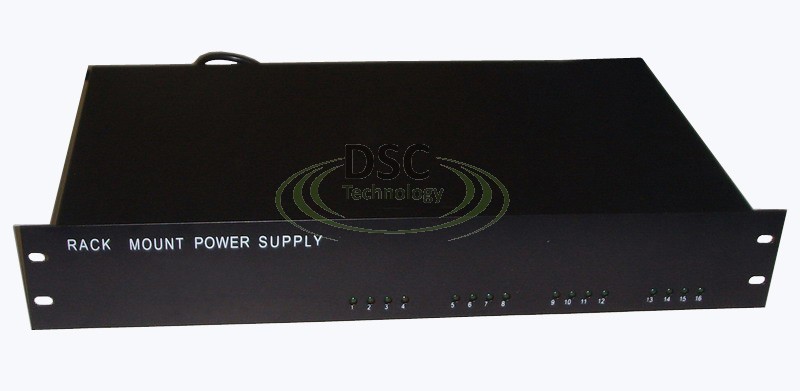 CCTV Rack Mount Power Supply 16 Port 20 Amp 12V DC Output – US SELLER