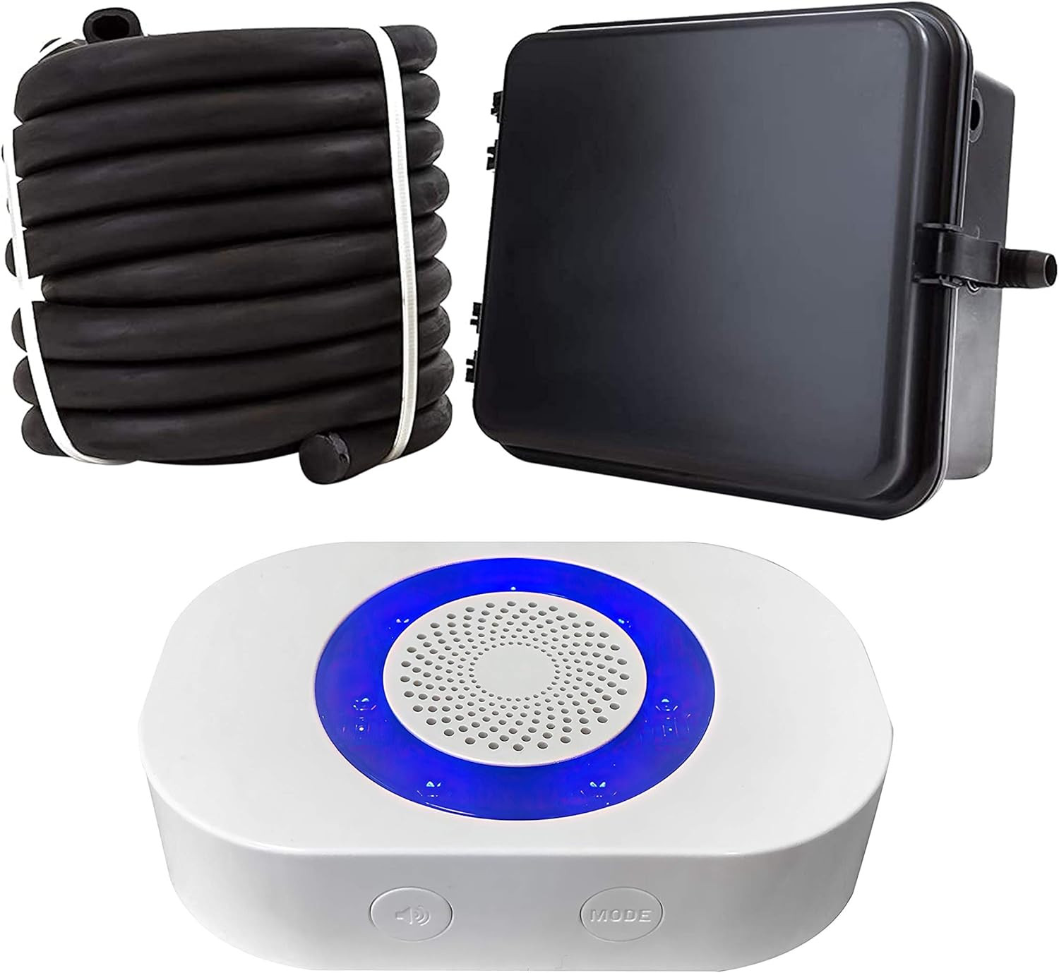 Wireless Driveway Alarm System – 1 Mile Range with Rubber Hose Sensor