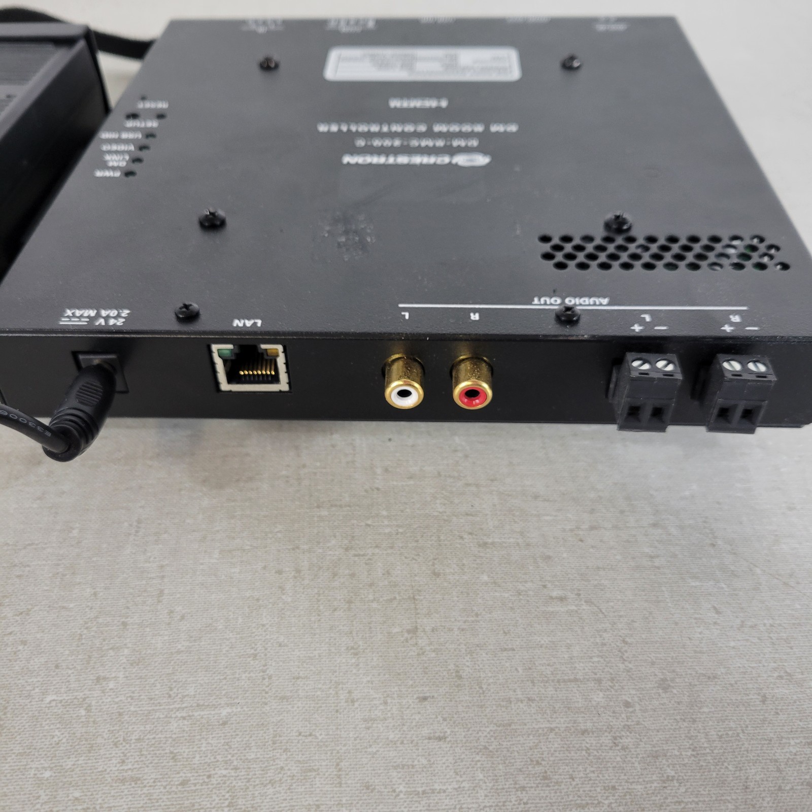 Crestron DM-RMC-200-C DM 8G+ Receiver Room Controller HDMI w/ Power Supply