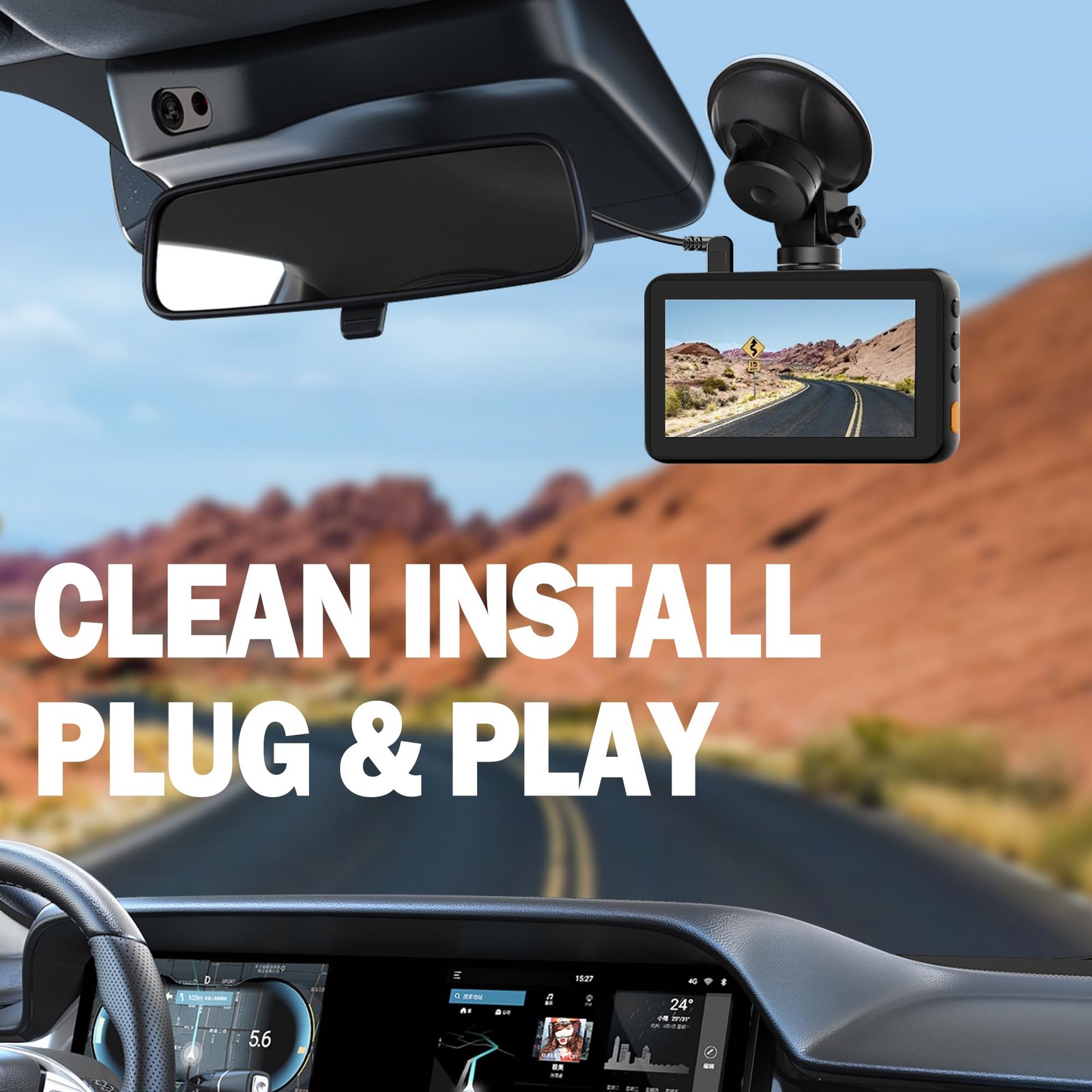 YQMAJIM Dashcam Power Adapter,(Universal) Compatible with All black