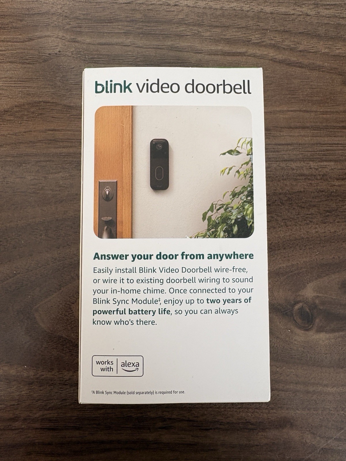 Blink Outdoor 4 Wireless Camera Security System & Blink Video Doorbell BUNDLE