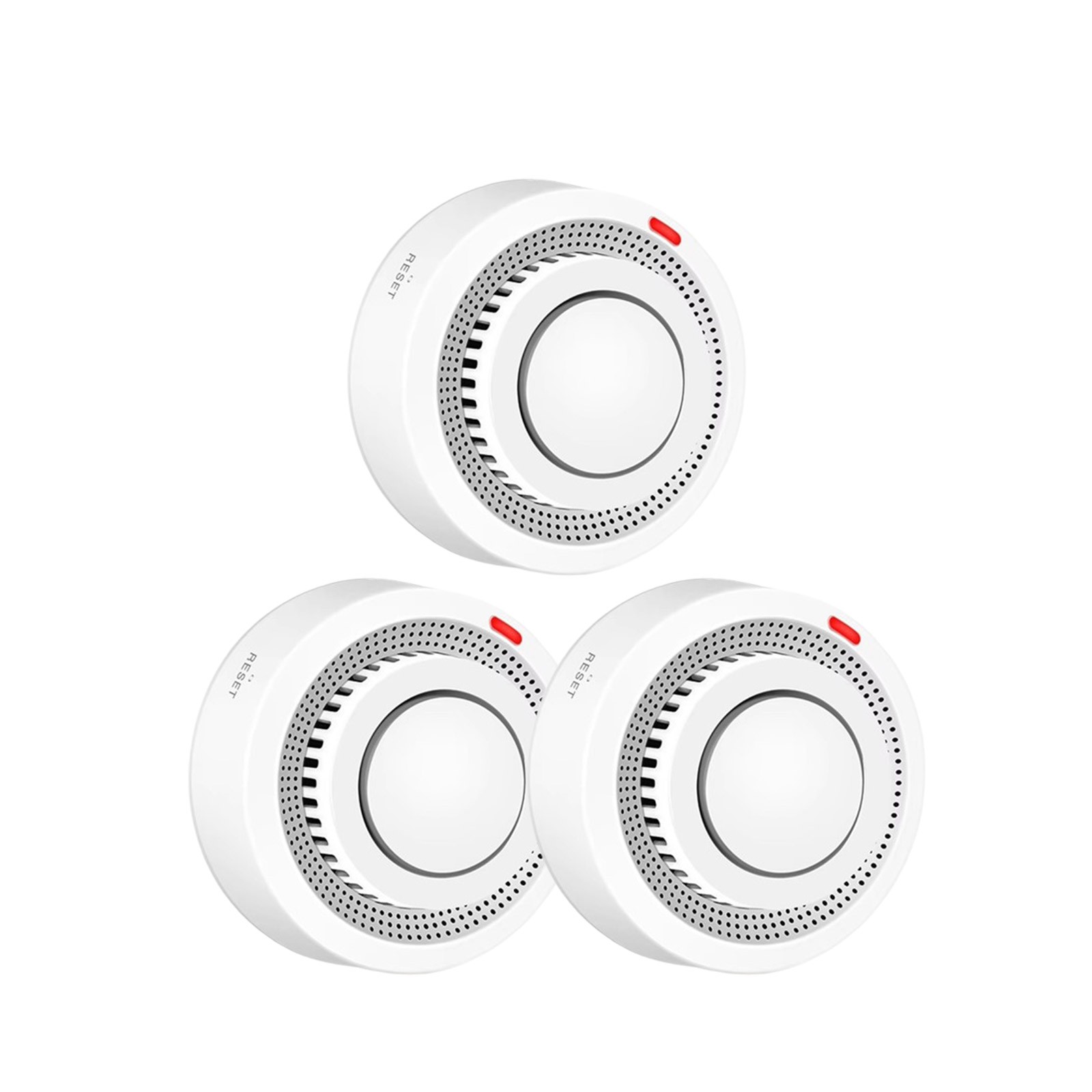 Tuya Smart WiFi Smoke Sensor Fire Protection 85dB Sound Security System ControCd