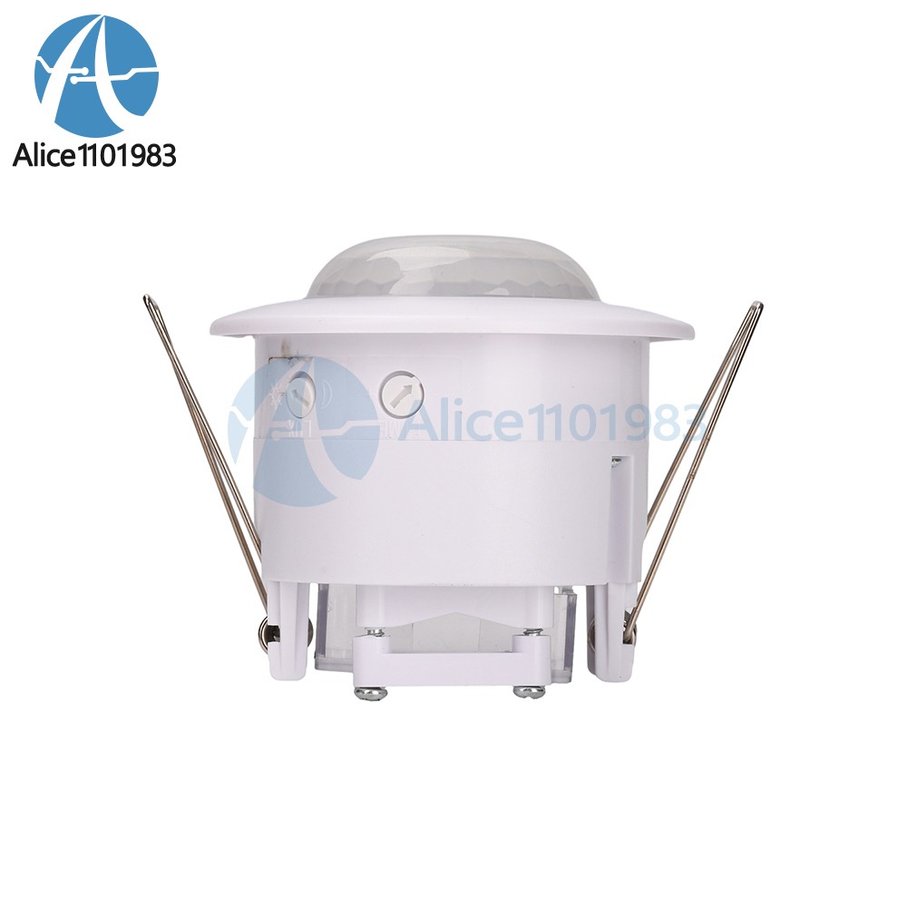 PIR Infrared Body Motion Sensor Detector Lamp Light Switch 110-240V 360° Ceiling