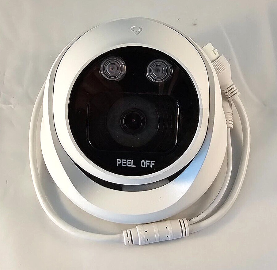 ClareVision 4MP IP Turret Camera, 3.6 mm Lens – CLR-V100-4T36W / White (New)