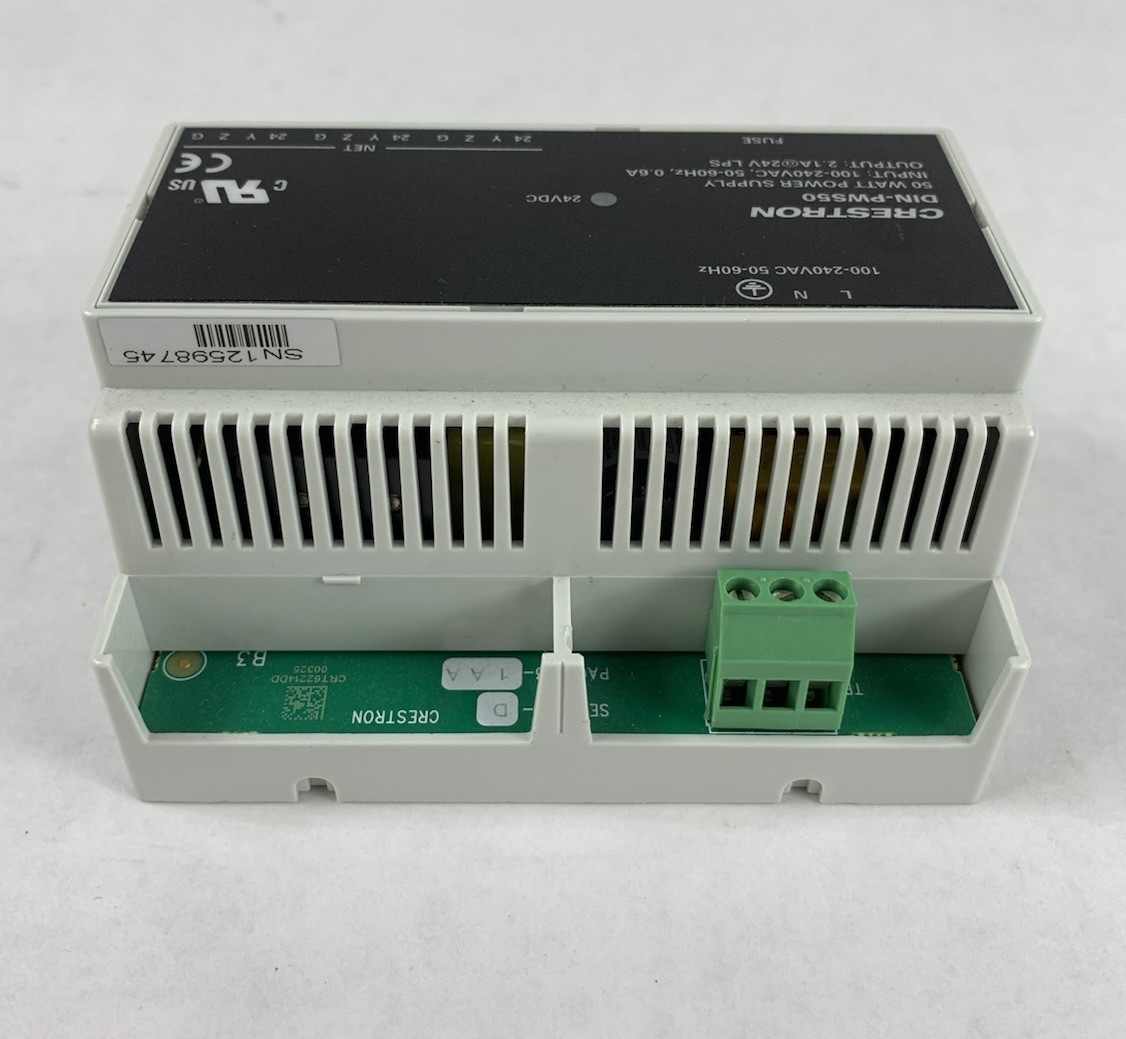 Crestron DIN-PWS50 50W 2.1A 24V Power Supply