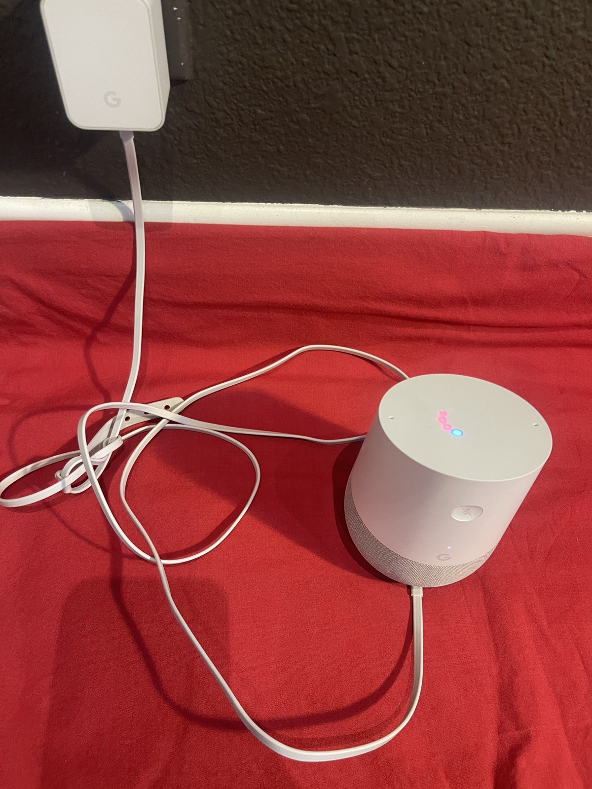 Google Home Smart Assistant Speaker 1st Gen – White Slate (US)