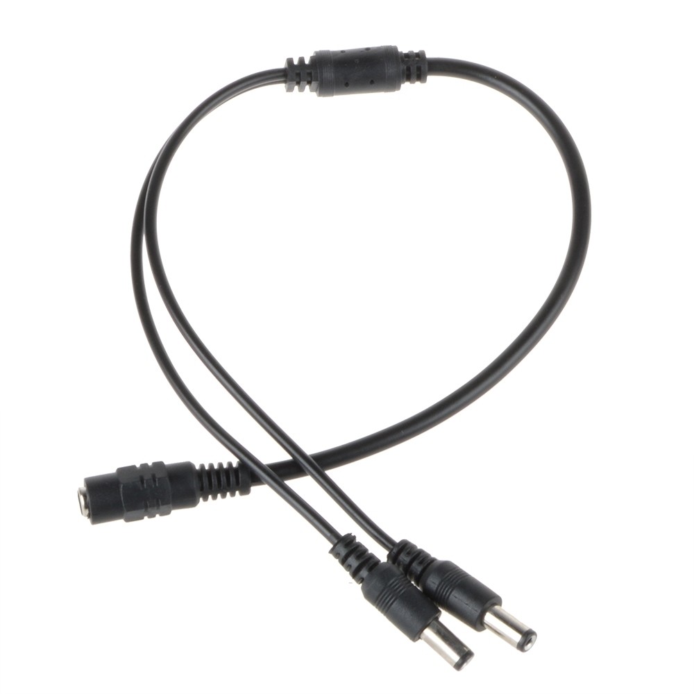 CCTV Security Camera 2.1mm 1 to 2 Port Power Splitter Cable Pigtails 12V DC