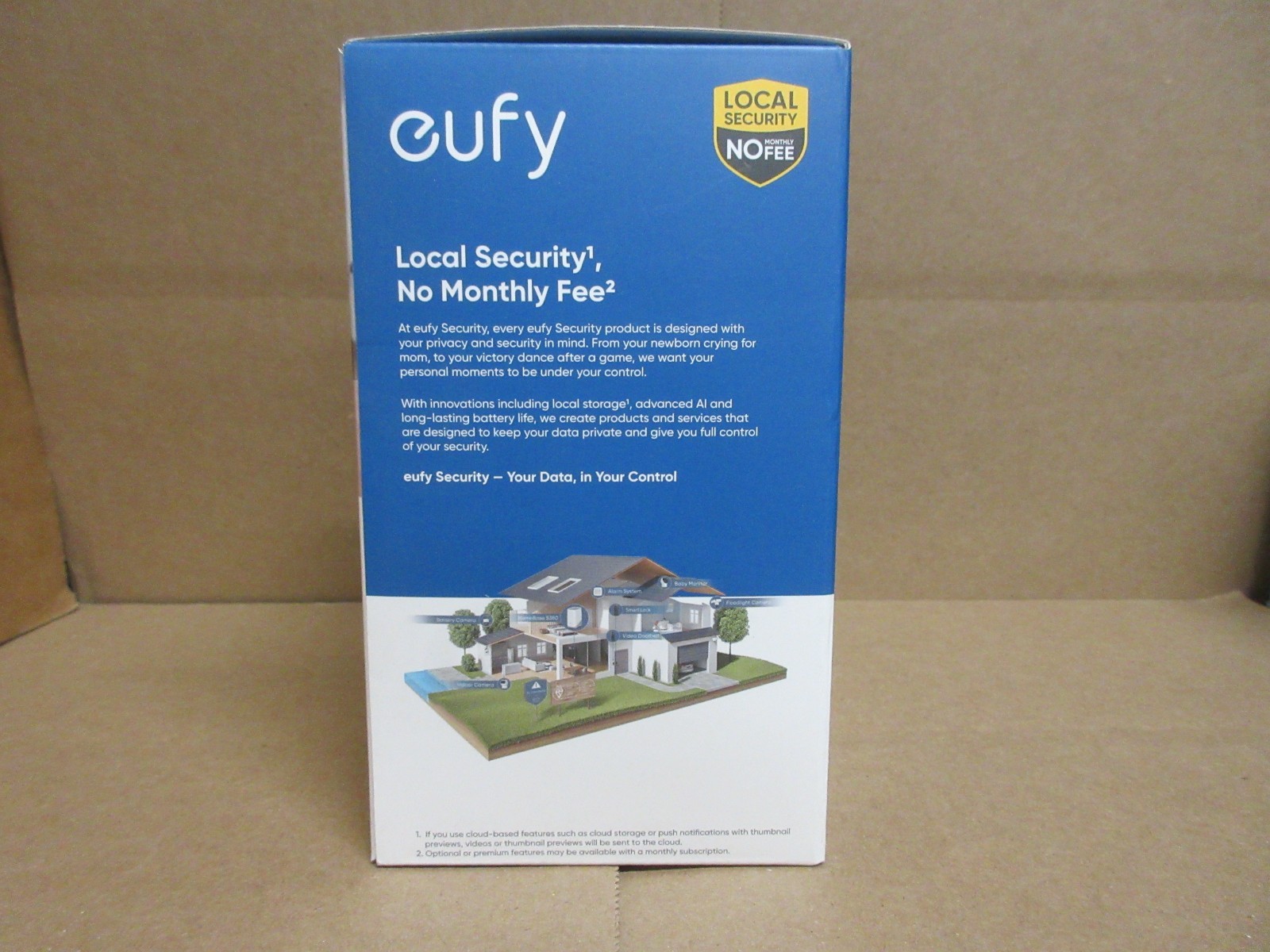 eufy T8W11121-4 Security Solo Indoor-Cam C220 Wired 2K Surveillance Camera B10S2