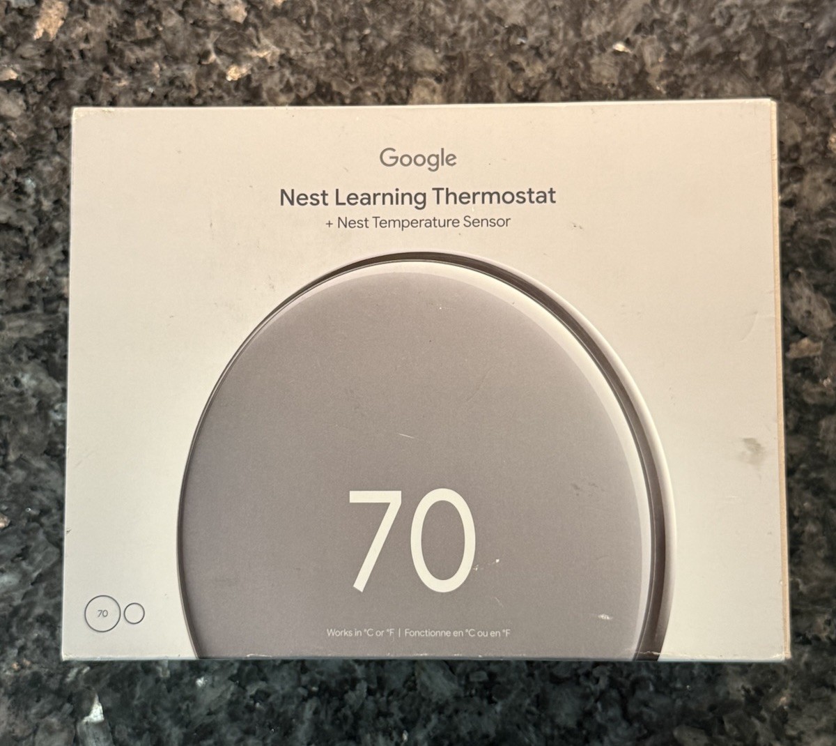 New Google Nest Learning Thermostat + Nest Temperature Sensor google thermostat