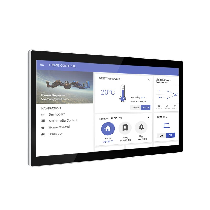 14Inch Touch Screen Panel Home Automation Smart Display Android 2+16GB Tablet PC