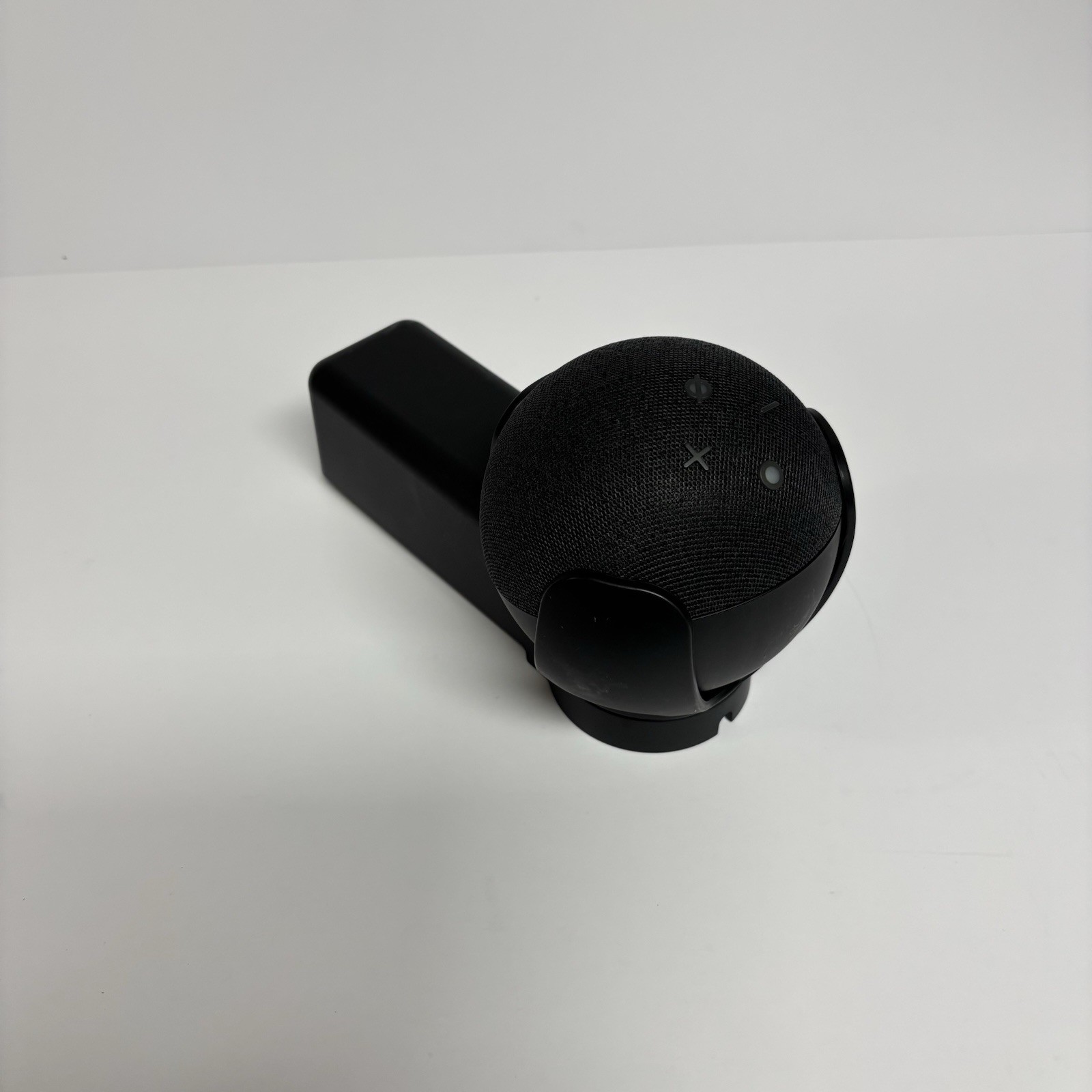 Amazon Echo Dot 5th Gen Smart Speaker Charcoal w/ OEM Power Adapter & Stand