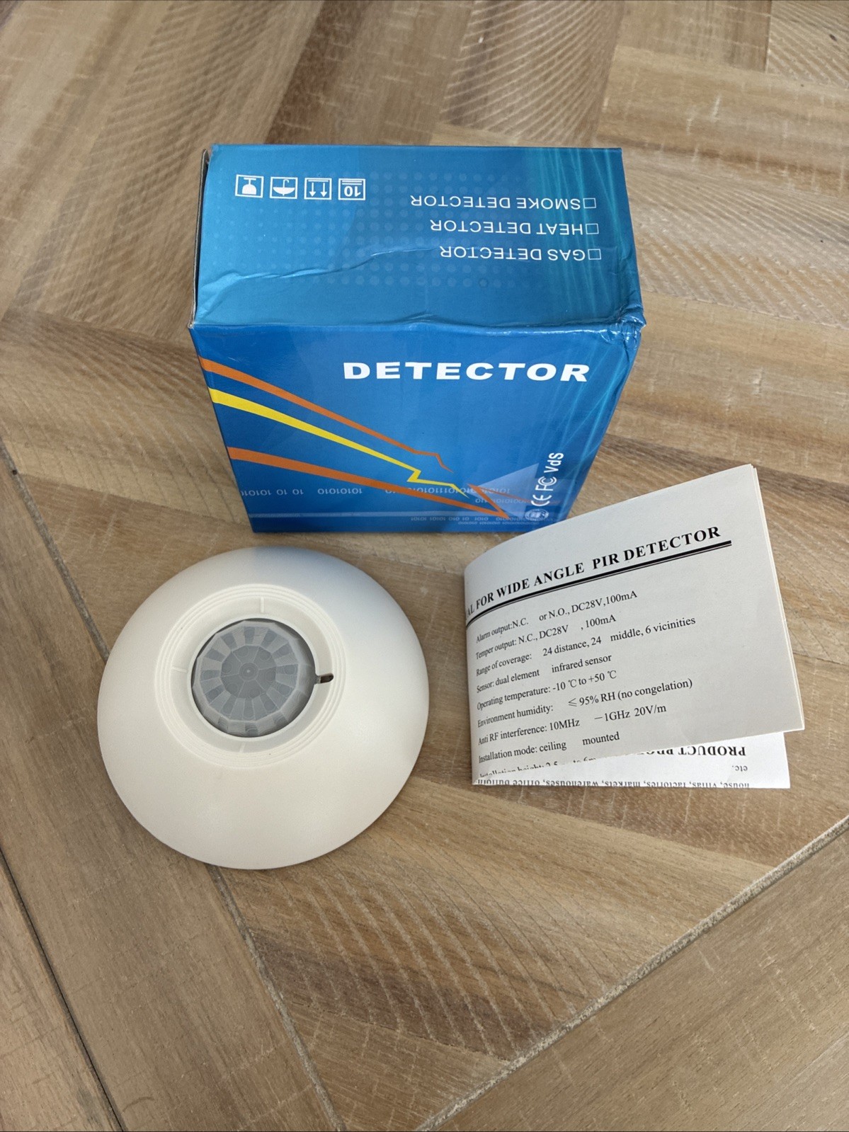 Wide Angle PIR Motion Detector