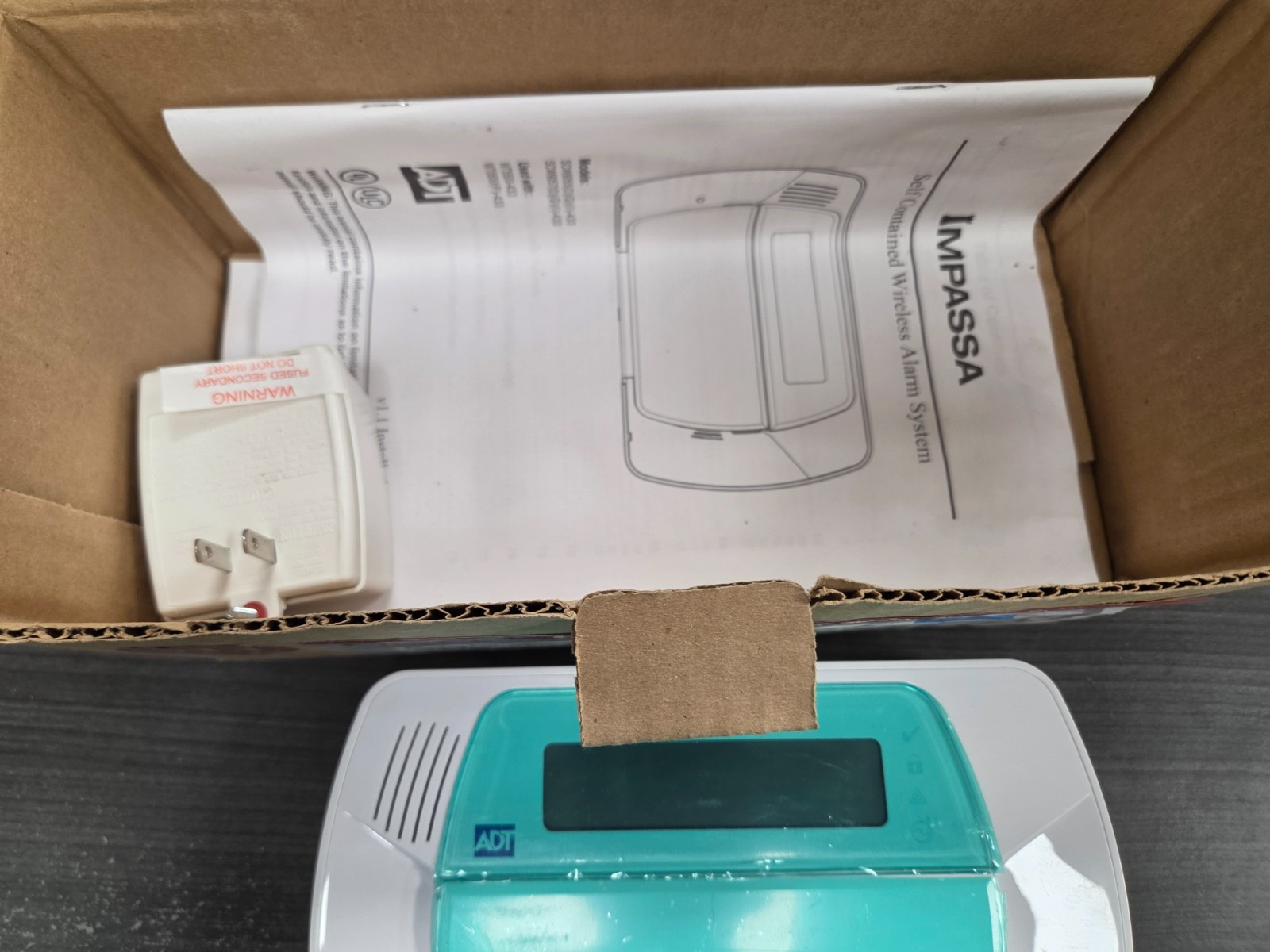 NEW DSC ADT Impassa 9057-433 STAND ALONE Wireless Self-contained Alarm
