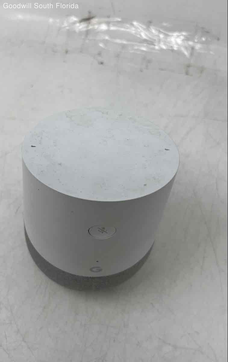 Google Home White Bluetooth Wireless Portable Smart Speaker Not Tested