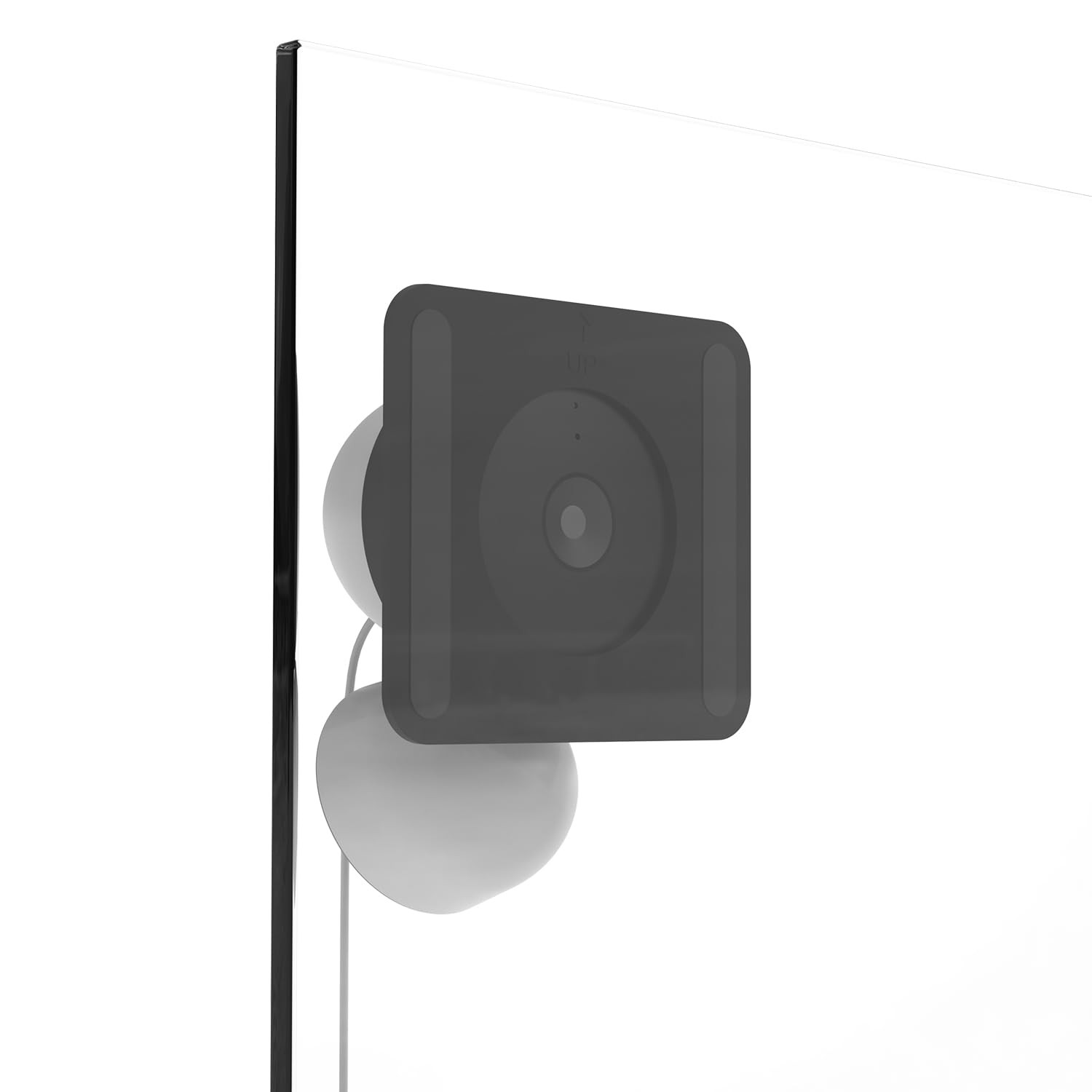 Window Mount for Google Nest Cam Indoor Wired (2nd & 3rd Gen), Black