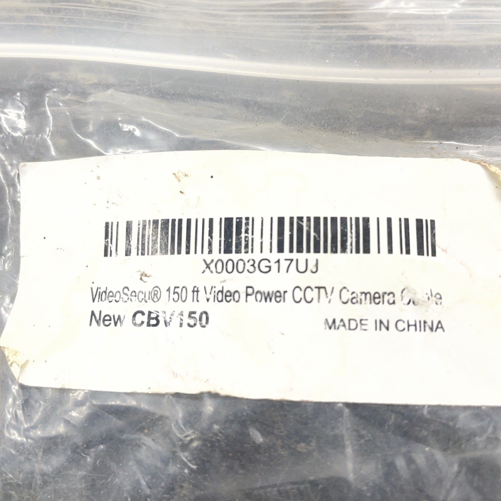 VideoSecu 150 ft Video Power CCTV Camera Cable CBV150 Security Brand New