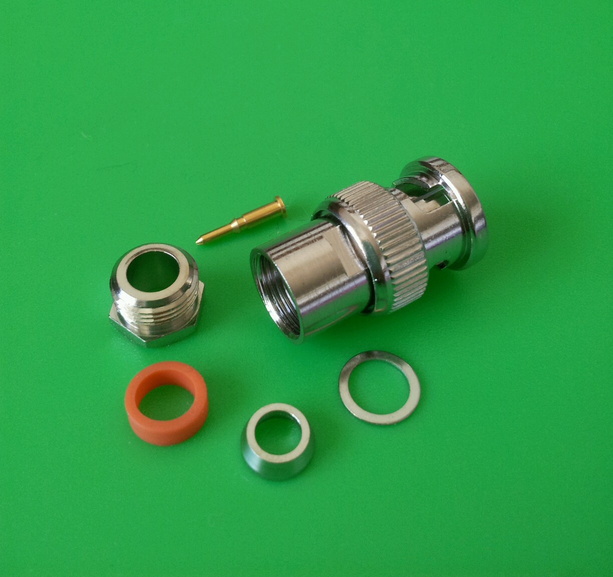 (10 PACKS) BNC Male 6-Piece Solder Type Connector RG59/62 – USA Seller