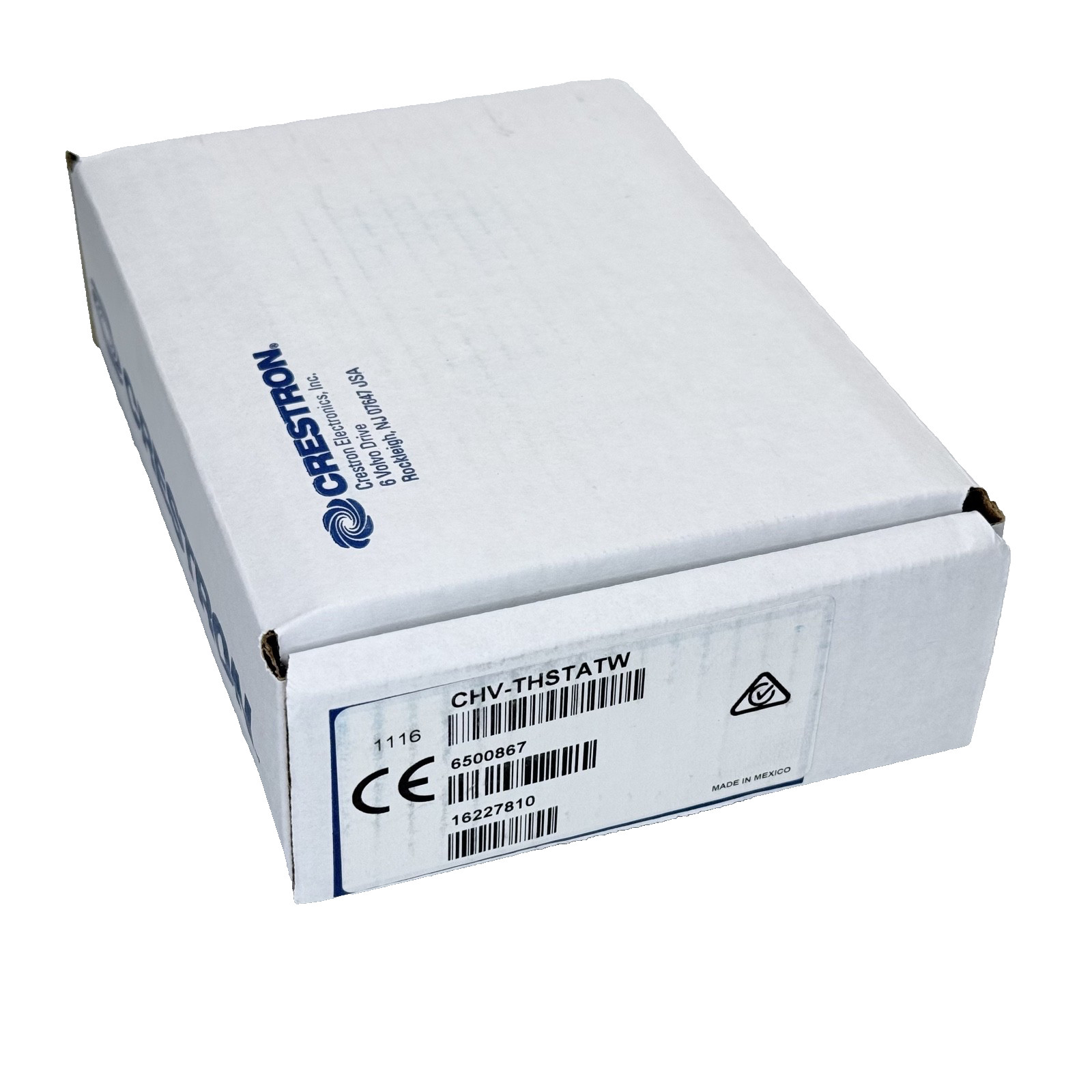 Crestron CHV-THSTATW Heating Cooling Relative Humidity Thermostat – NEW – SEALED