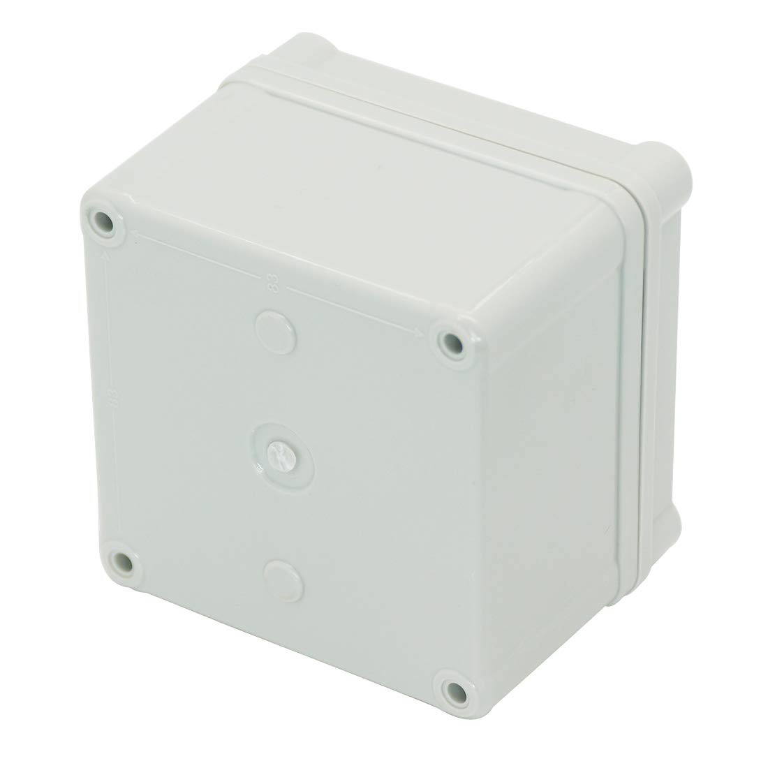Zulkit Junction Box ABS Plastic Dustproof 3.94″ x x 2.95″, Grey