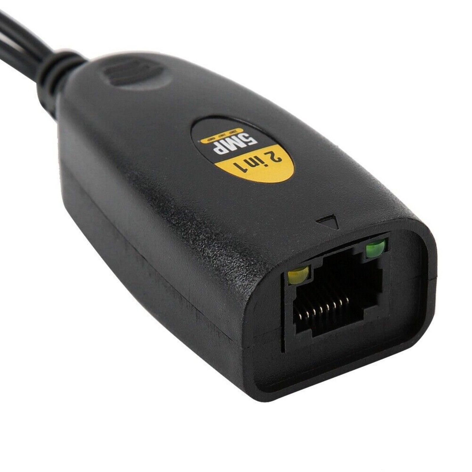 1 Pair Anti-Interference BNC To POE Adapter Balun Connector For Surveillance