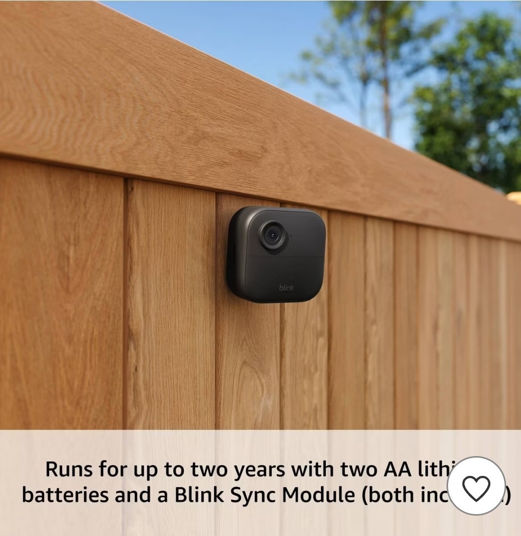 Outdoor 4-Core-Wireless Battery Operated Smart Security Camera System W/ 2-Camer