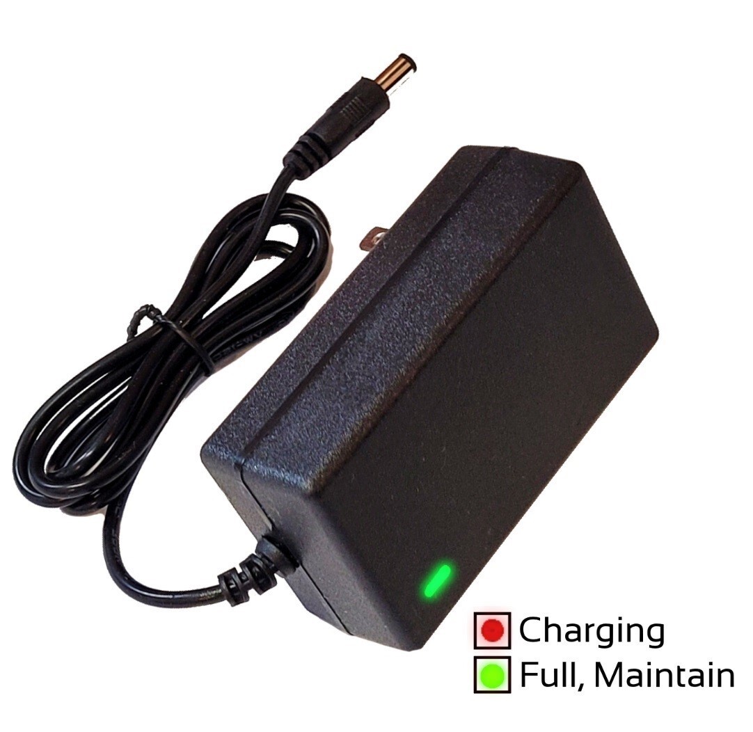 25V 2A AC Adapter DC Power Supply Charger Cord 5.5×2.1mm with 2 DC Plug Tips