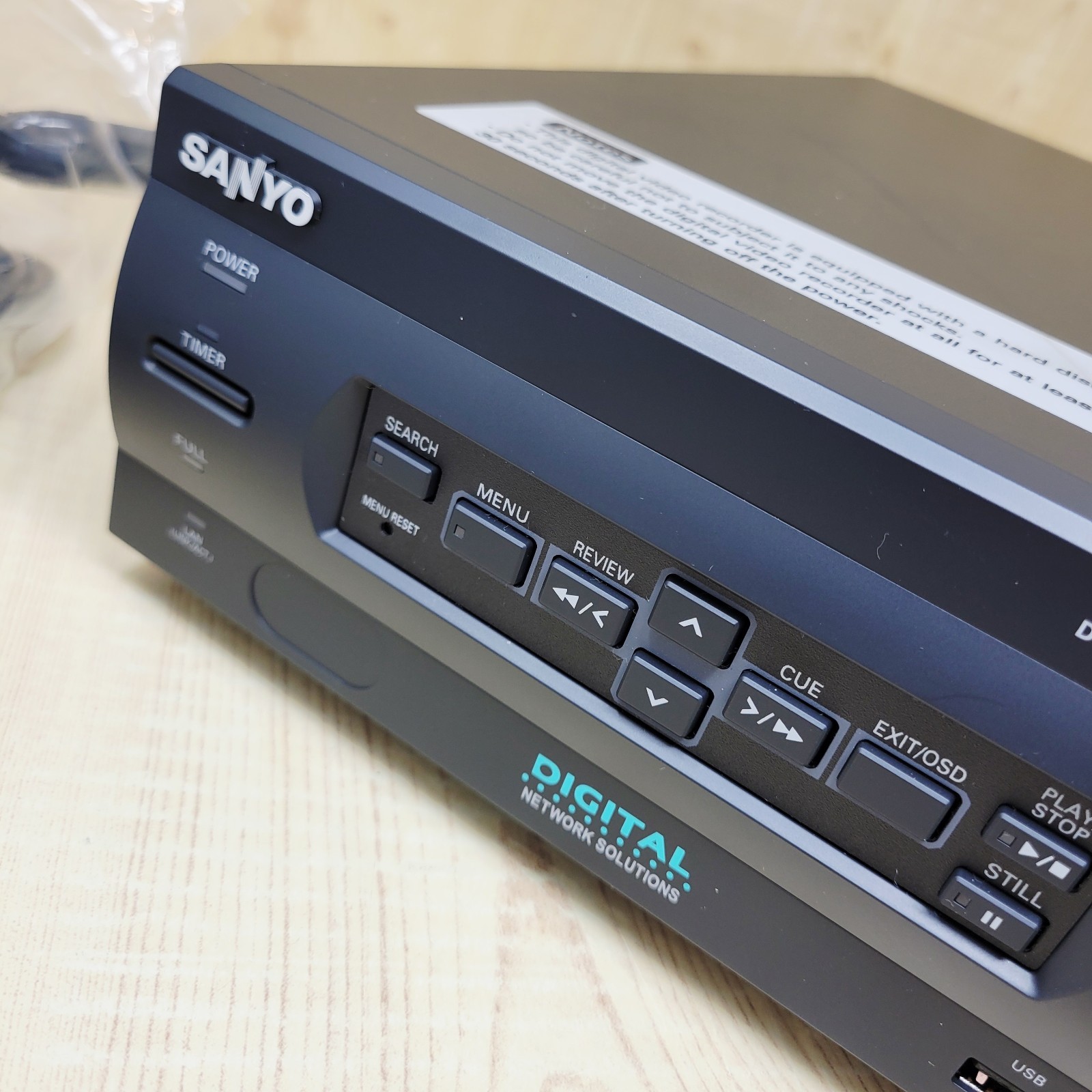 Vintage Sanyo DSR-M800 Digital Video Recorder DVR Black MINT