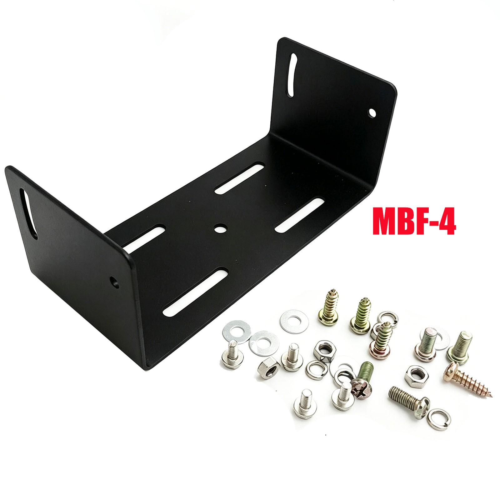 Mounting Bracket Fits ID-5100A Main Unit Mobile Radio Holder Stand MBF-4