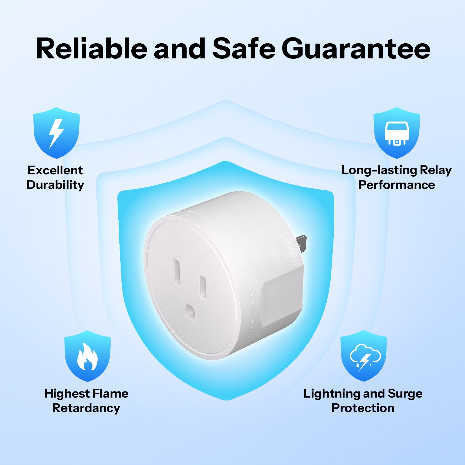 SONOFF 4PCS S41S Smart Wifi Plug Matter Smart Outlet Wireless Socket APP Control