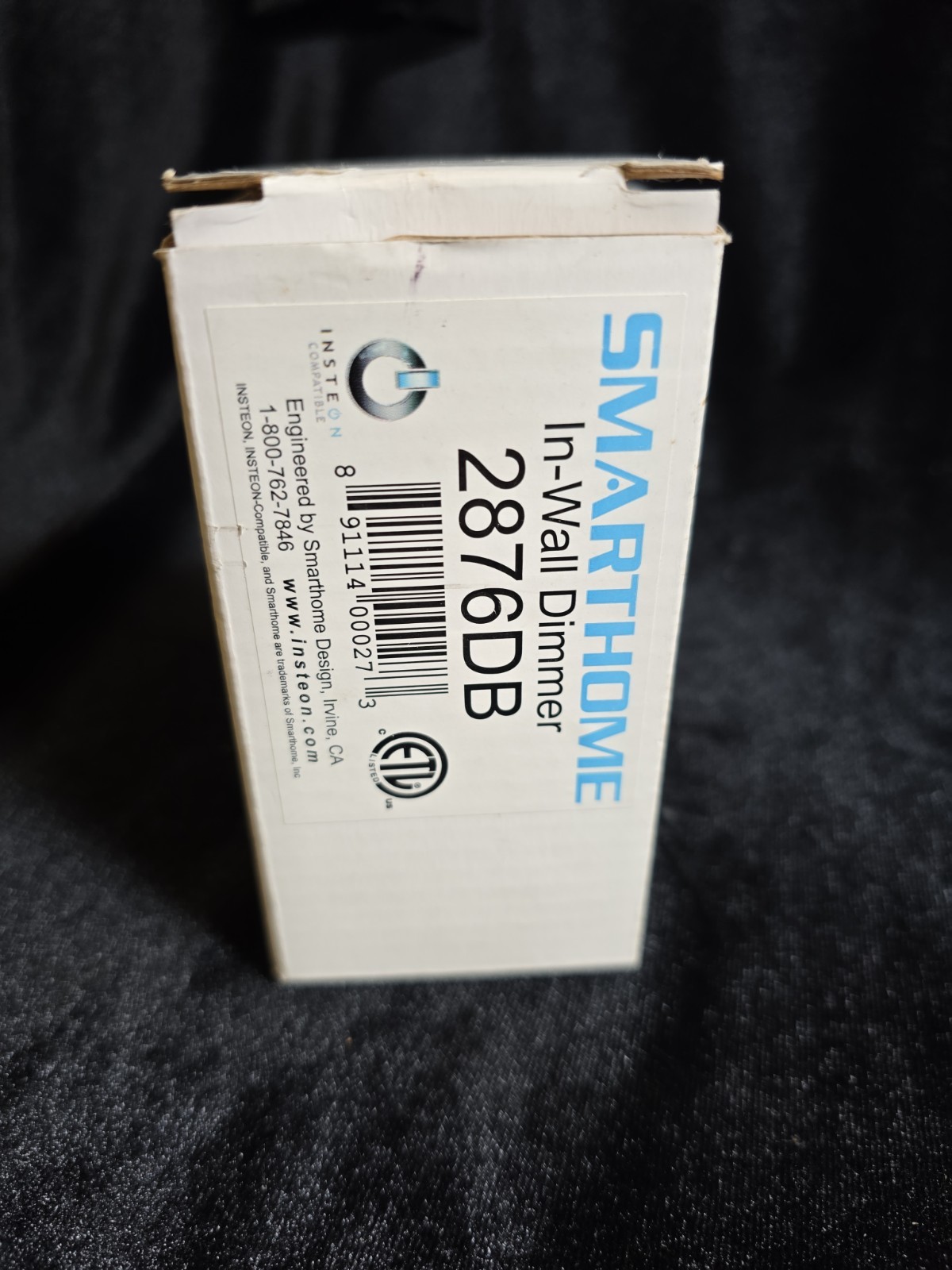 Smarthome In-Wall Dimmer Switch, #2876DB