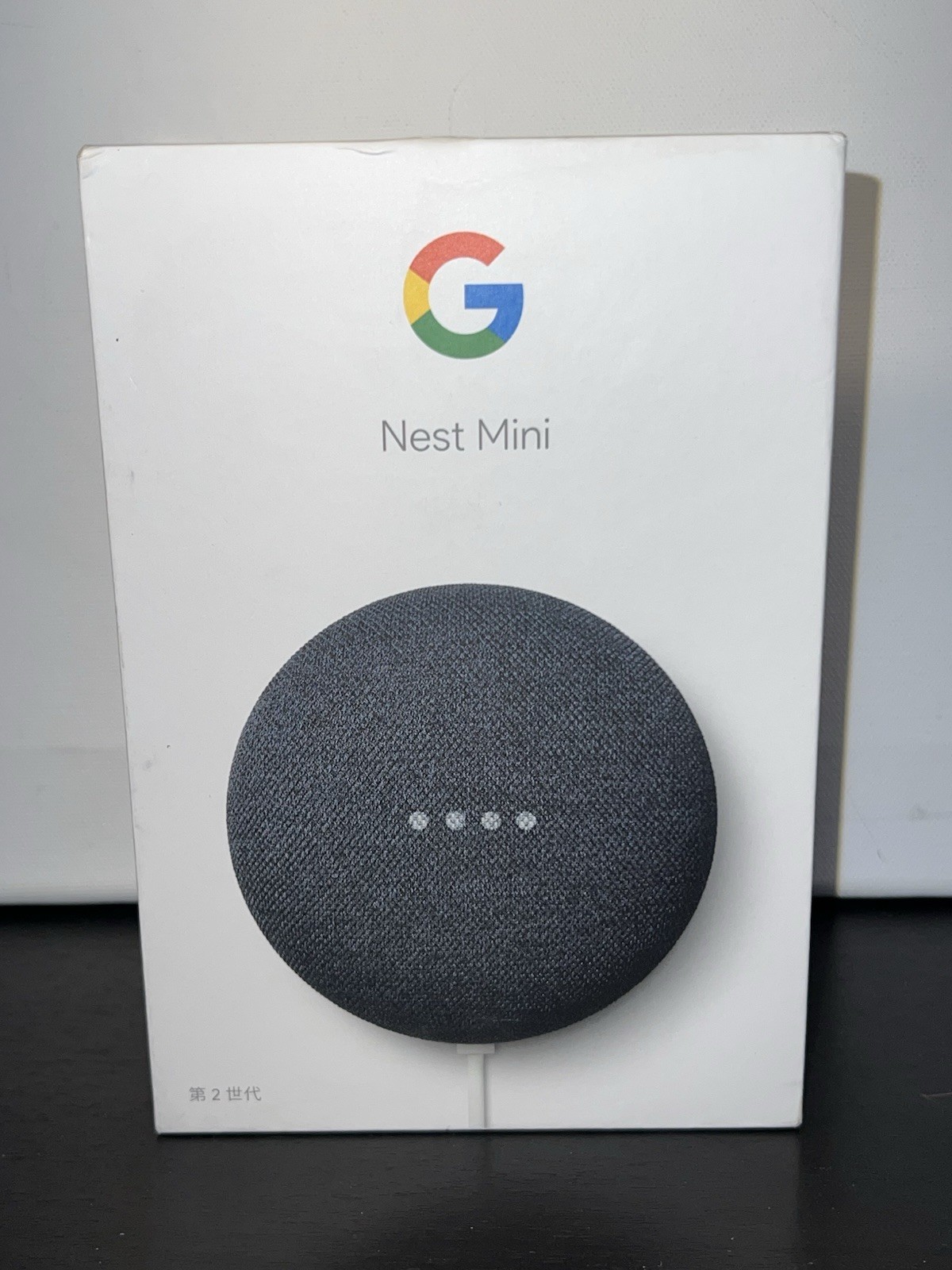 Google Nest Mini (2nd Generation) Smart Speaker – Charcoal