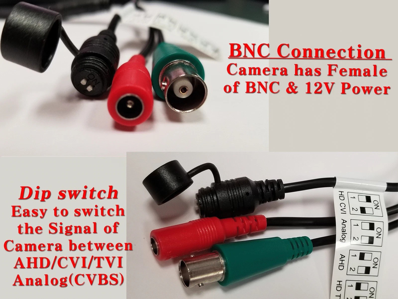 BNC TVI HD 5MP 3.6mm Mic Audio Record CCTV Camera Full 24/7 Color Night Vision