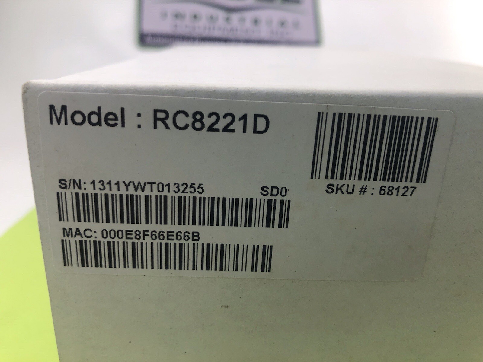 Digital IP Indoor DLS Wireless HD Security Camera RC8221 *New* SKU 68127