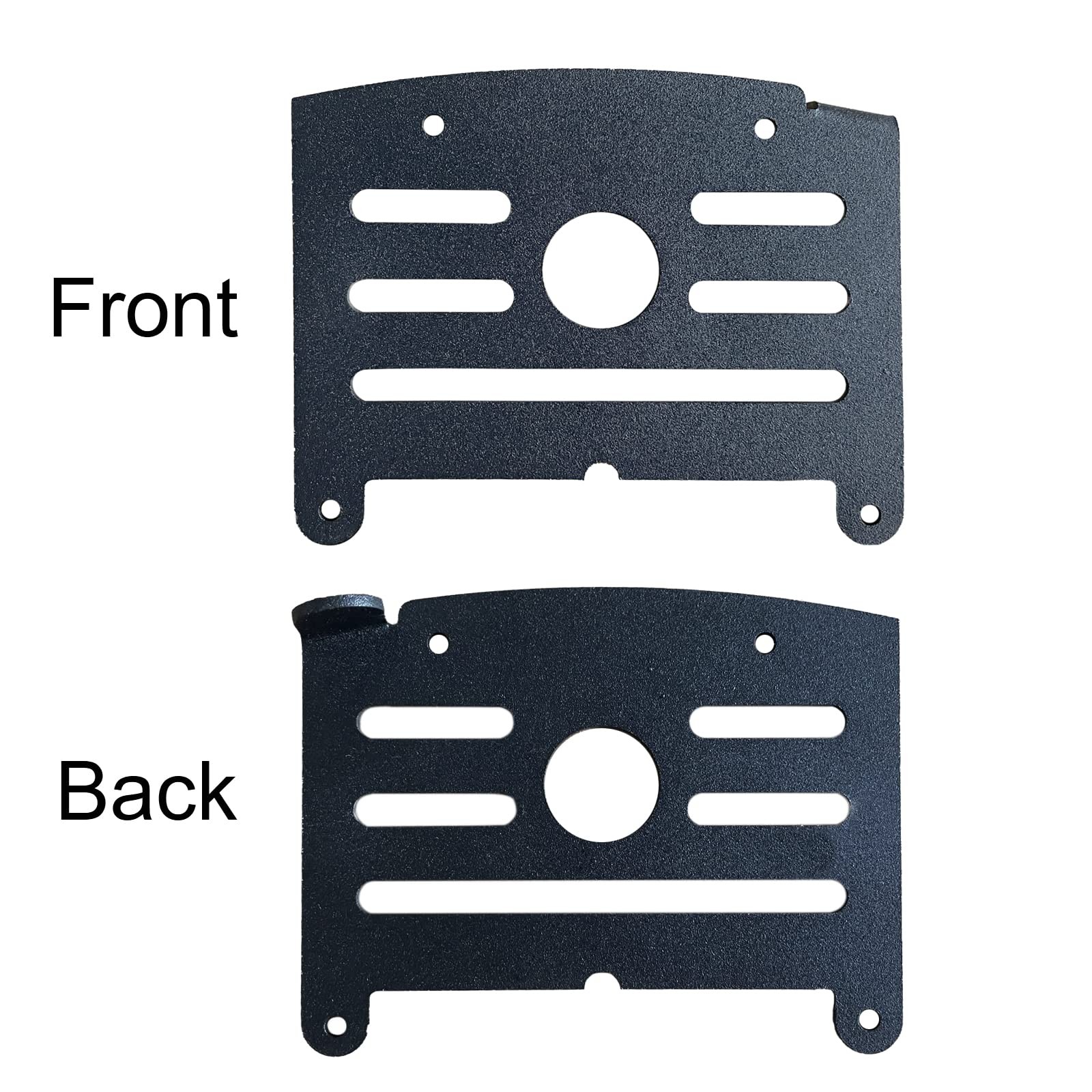 VOONOA Universal Backup Camera Bracket Adapter for 3 x 2 x 1 inches, Black