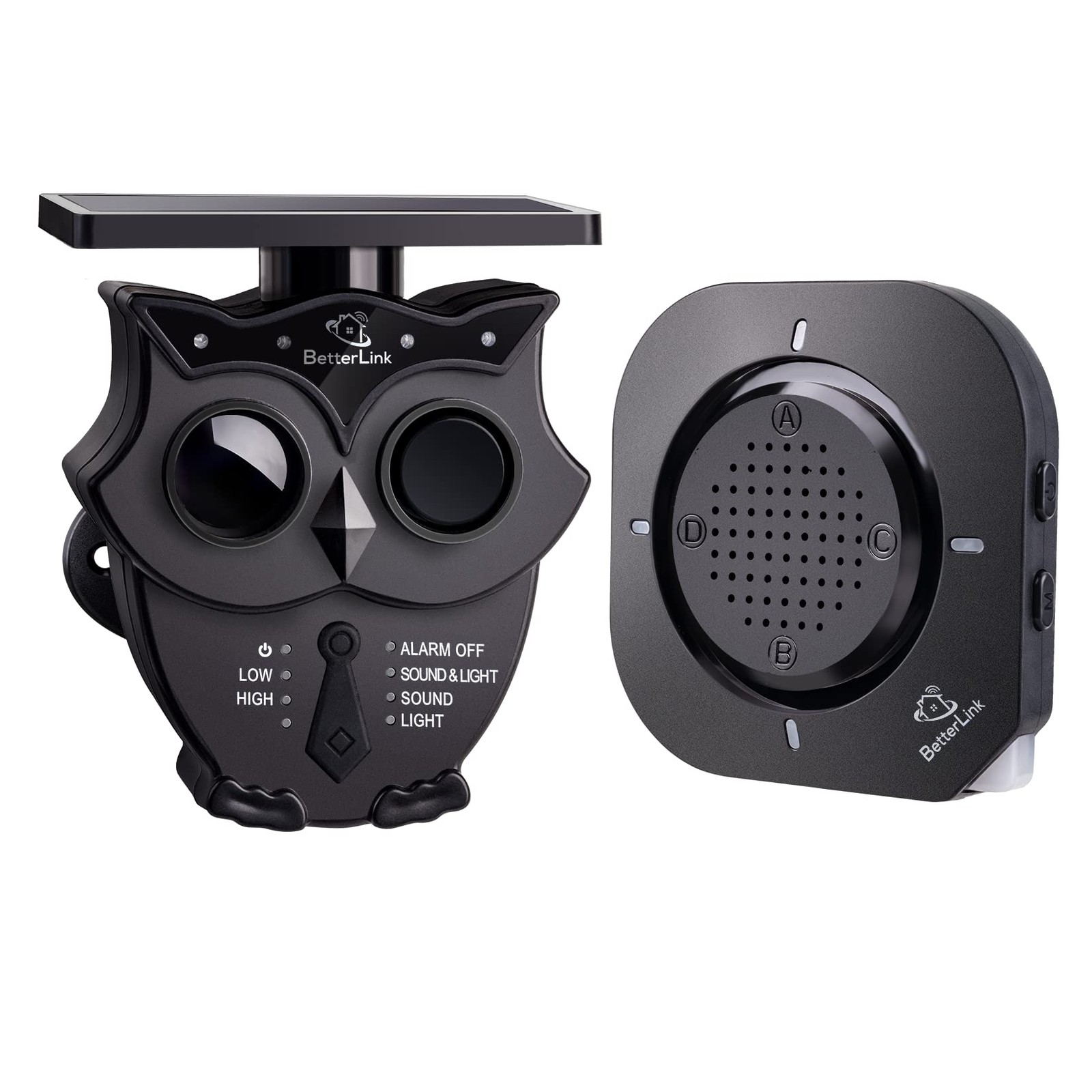 1/2 Mile Long Range Solar Wireless Driveway Alarm System IP65 Weatherproof Ou…