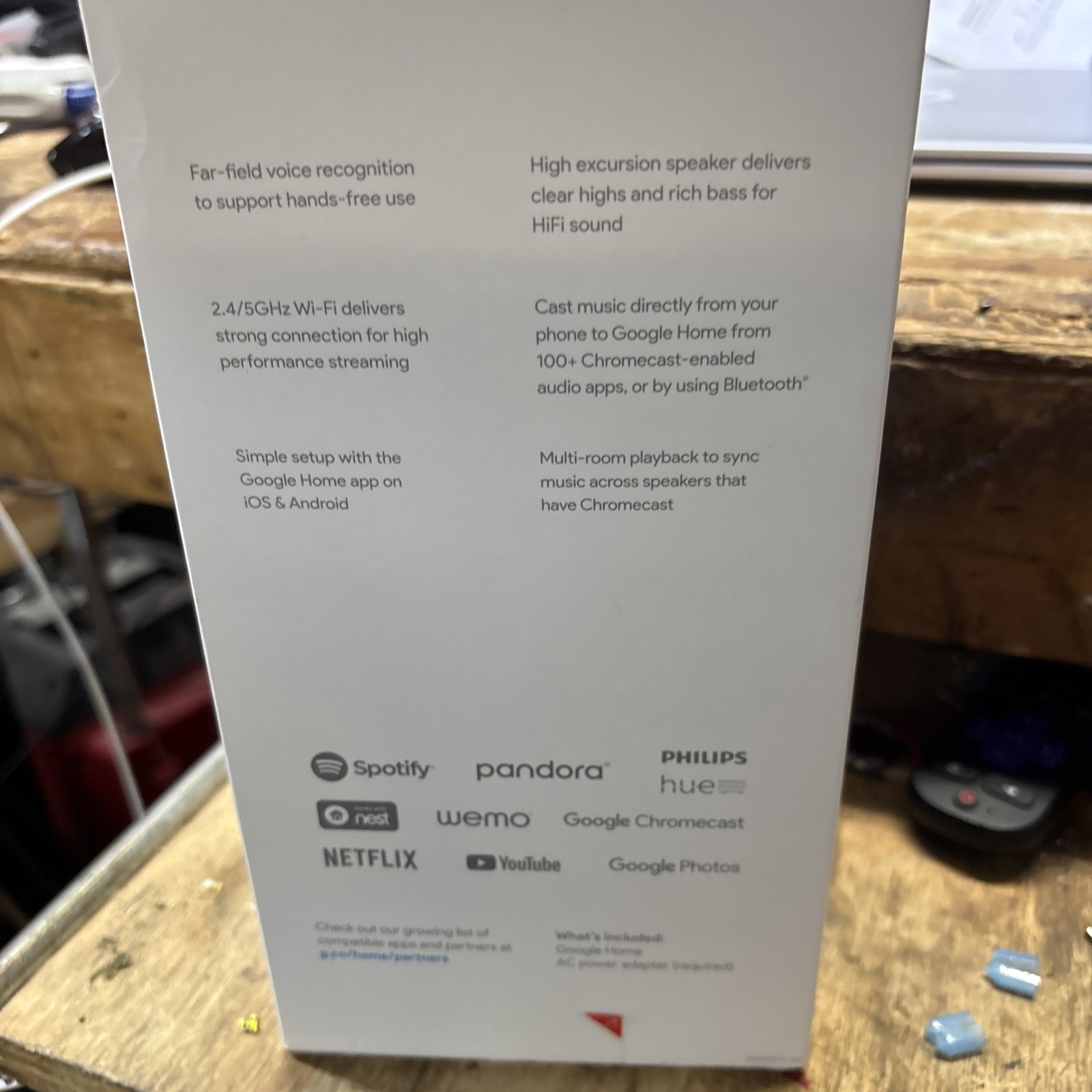 Google Home Smart Assistant – White Slate (US) GA3A00417A14