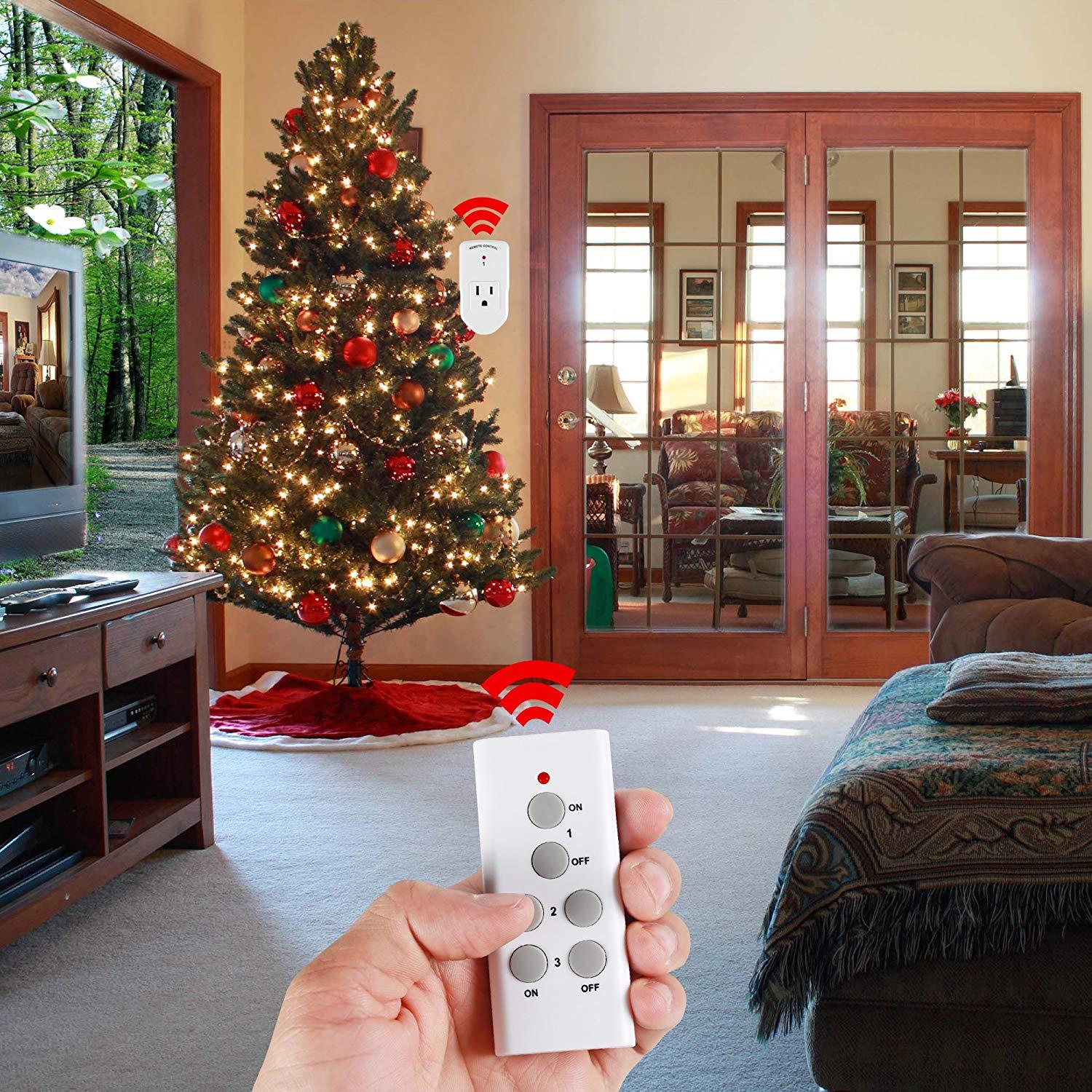 BN-LINK Wireless Remote Control Electrical Outlet Switch for Appliance 1 Pack