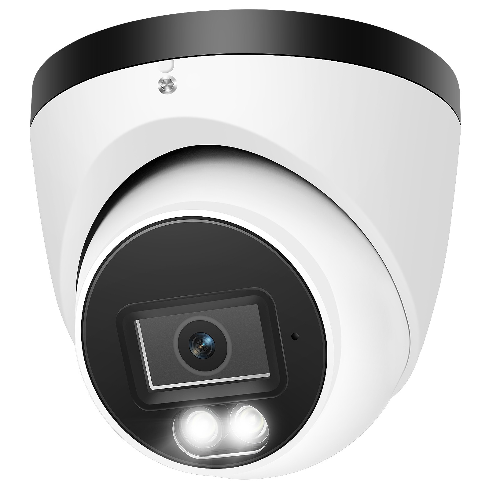 8MP (2160P) PoE Security Camera AI Motion Detection Color Night Vision For NVR