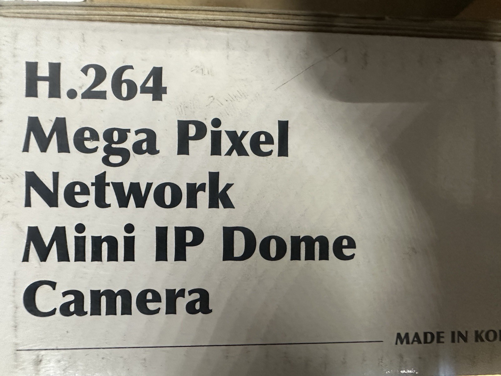 H.264 FULL HD REAL TIME SURVEILLENCE CAMERA BRAND NEW (POE)!