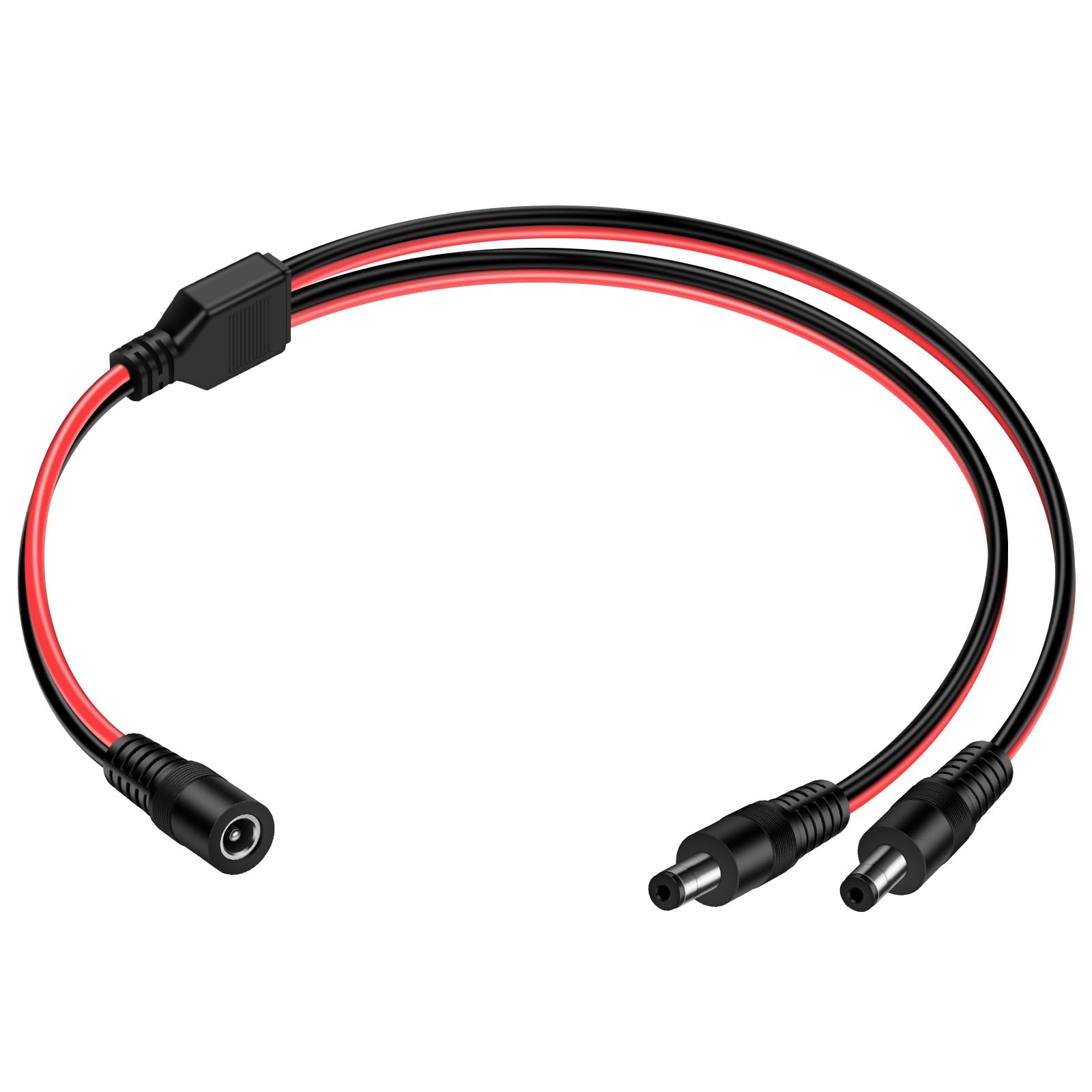 DC Power 5.5mm x 2.1mm DC Power Supply Splitter Cord for Surveillance Camera …