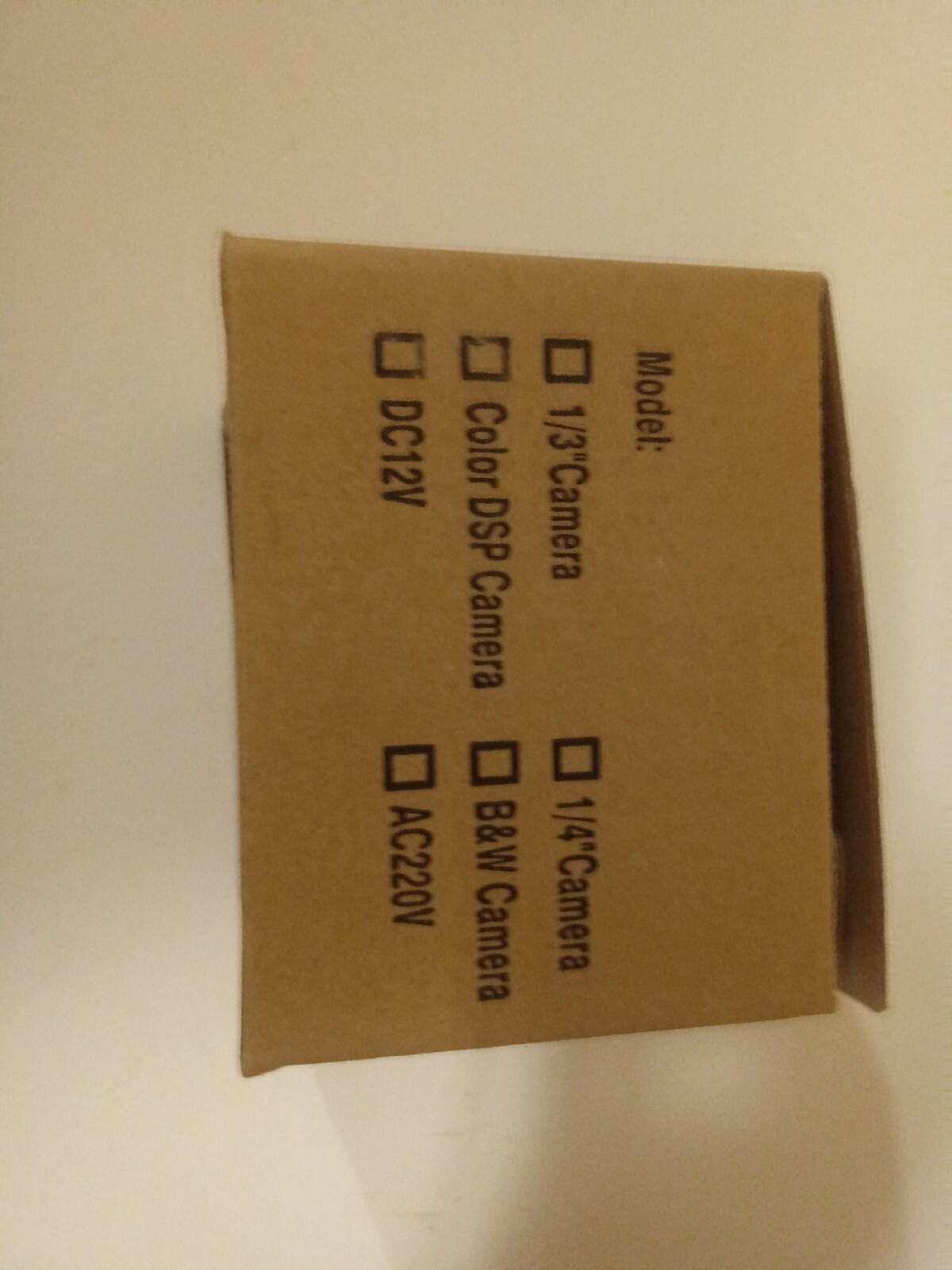 CCD Video Camera Black Dome Only (Camera Not Included) – New (Open Box)