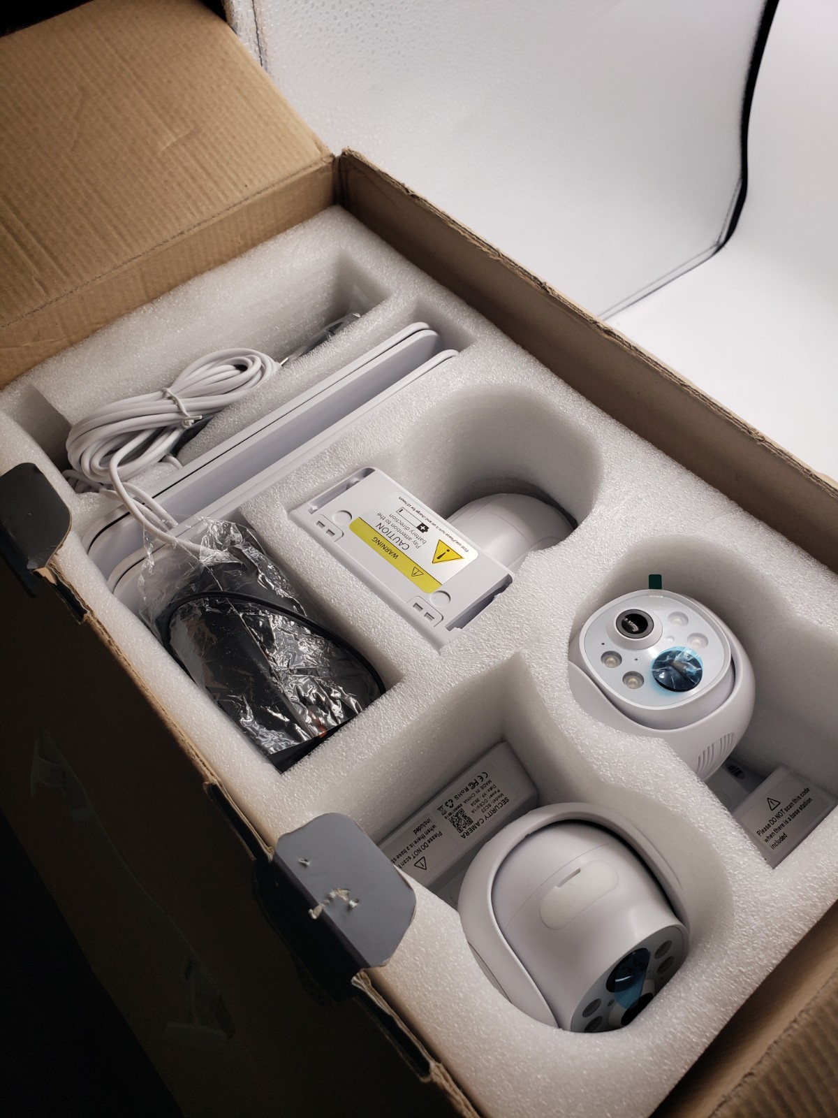 CAMCAMP SC23 Wireless Security Camera System NVR 500GB With 6 Cameras 4MP